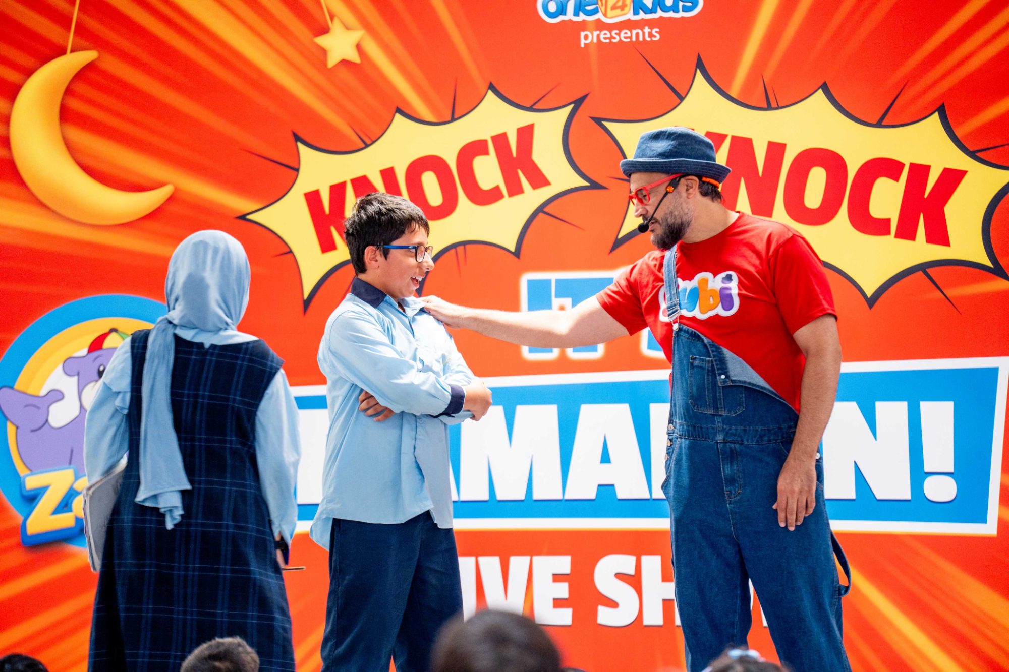 Ramadan Activity: Zaky having fun