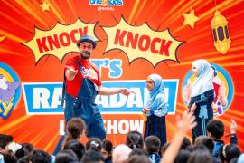 Students enjoying Zaky’s Ramadan activity at Taqwa School